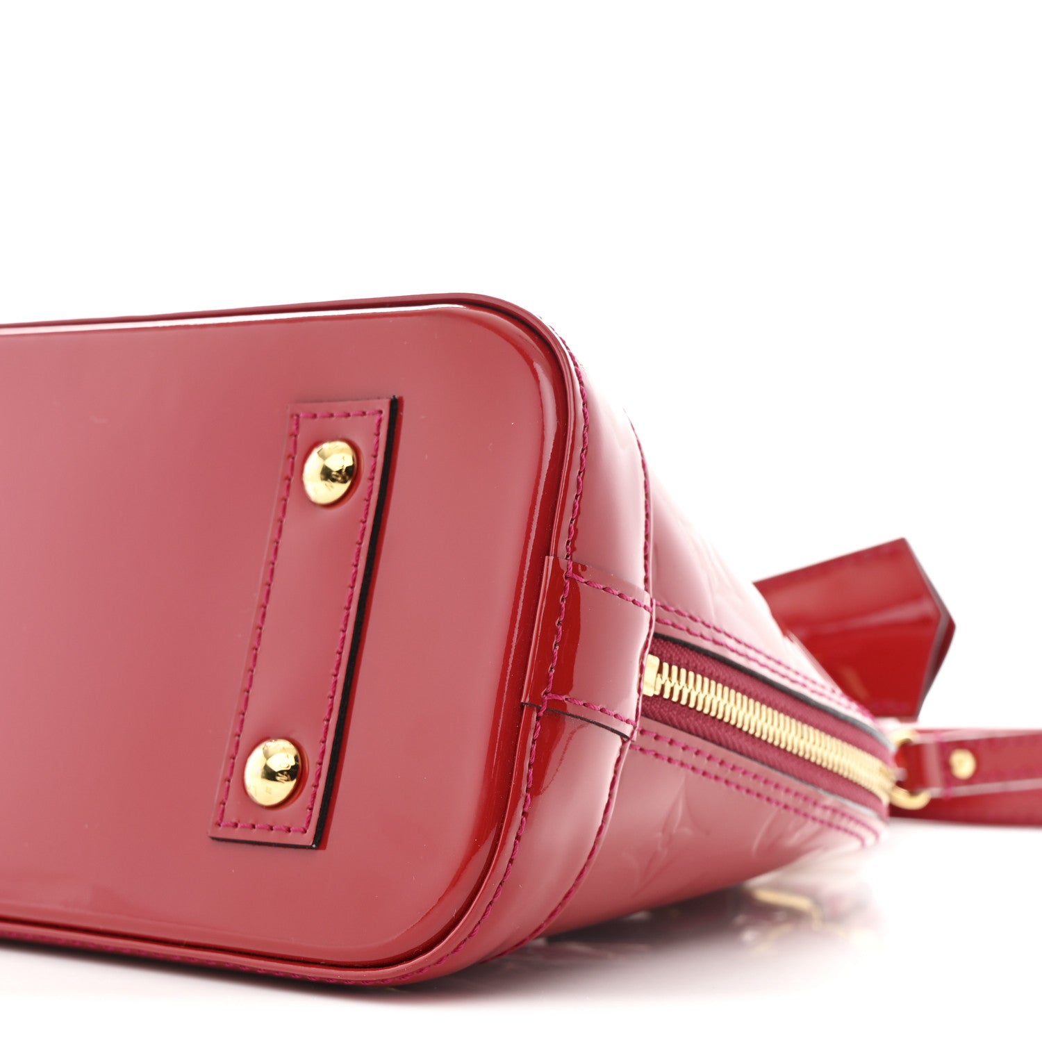 Louis Vuitton Vernis Alma BB Cherry 10 of 10