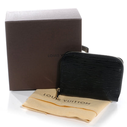 Louis Vuitton Epi Electric Zippy Coin Purse Black 5 of 8