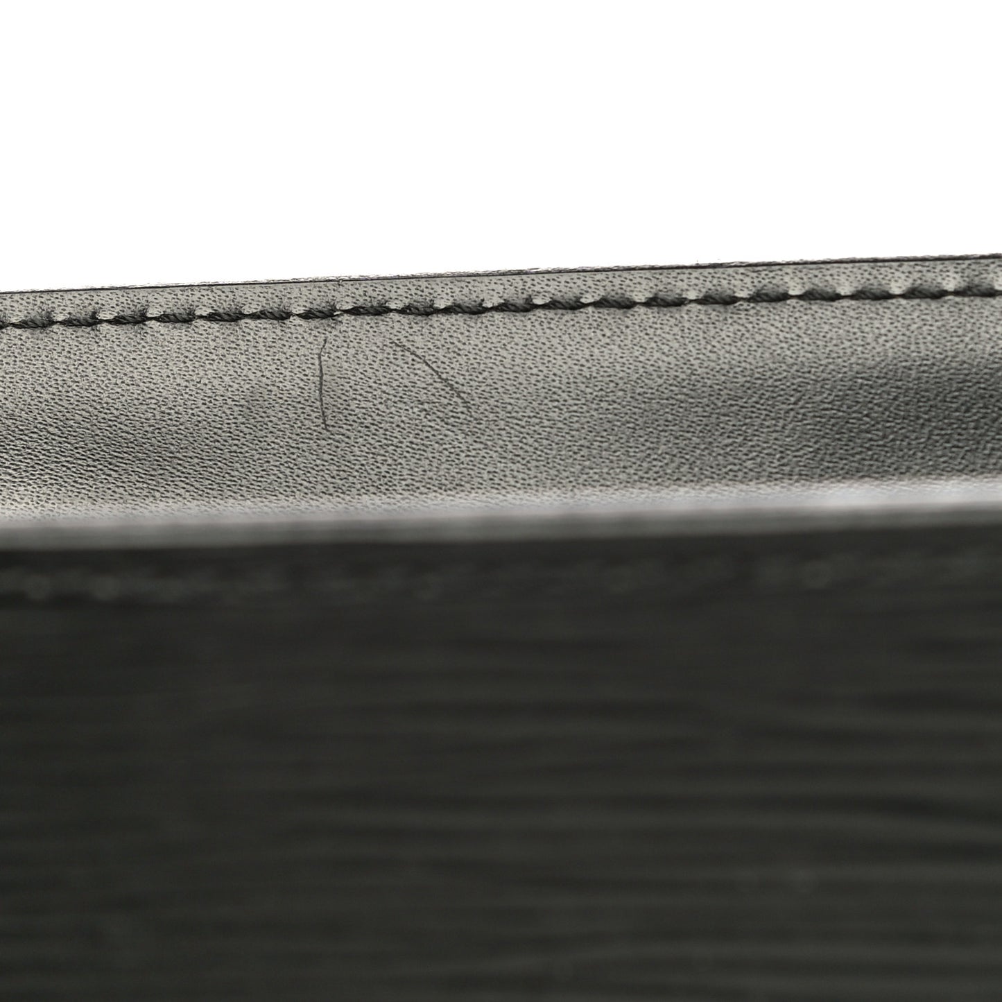 Epi Pochette Homme Clutch Black