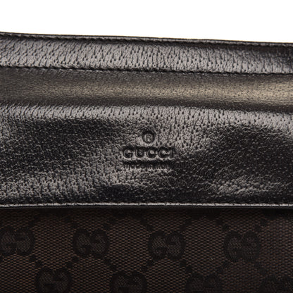 Gucci GG Monogram Double Pocket Belt Bag Black 9 of 12