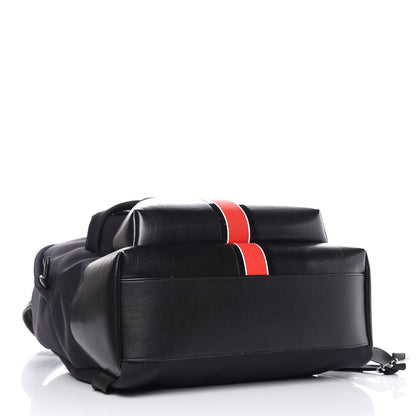 Givenchy Neoprene Star Striped Backpack Black 4 of 15