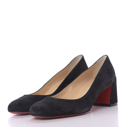Christian Louboutin Veau Velours Miss Sab 55 Pumps 37 Black 3 of 10