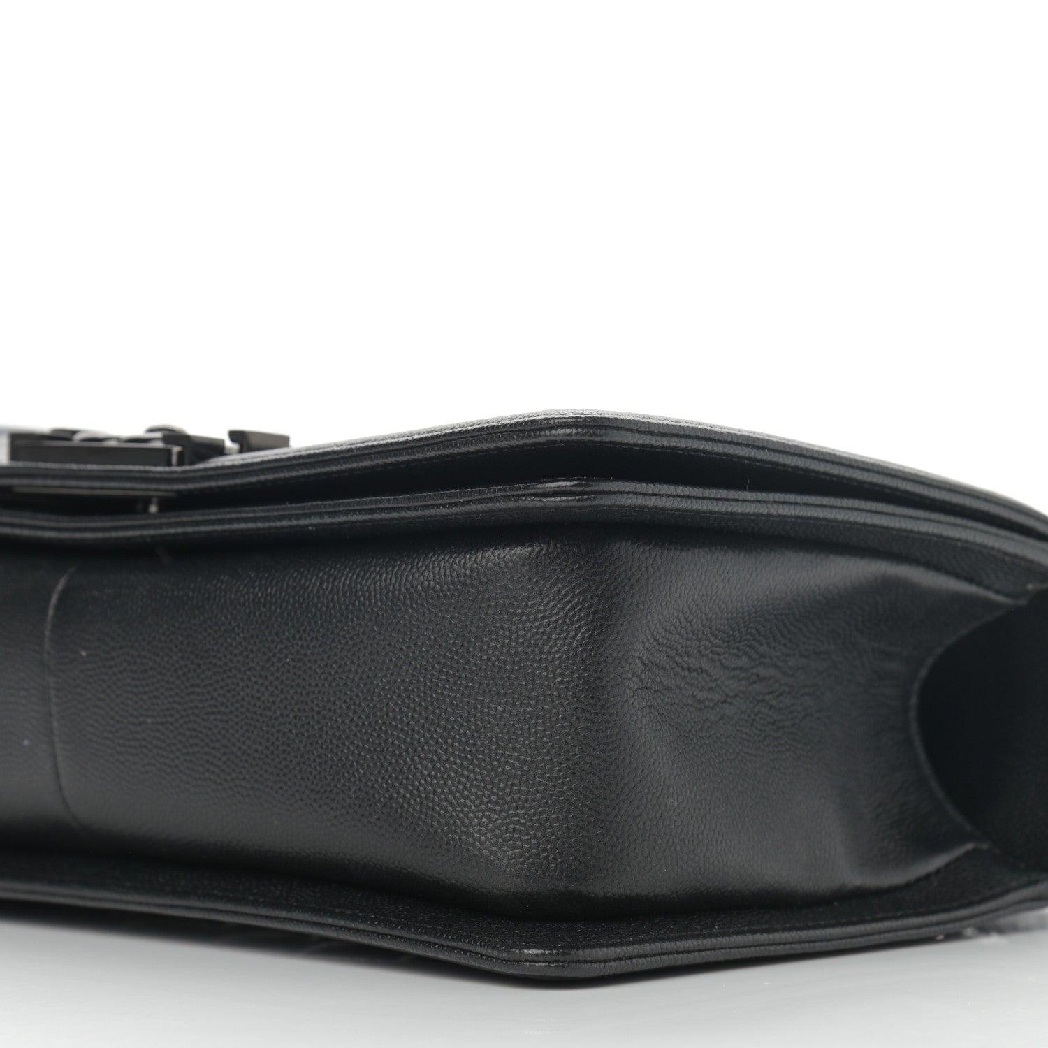 Chanel Caviar Quilted Medium Boy Flap So Black 10 of 14