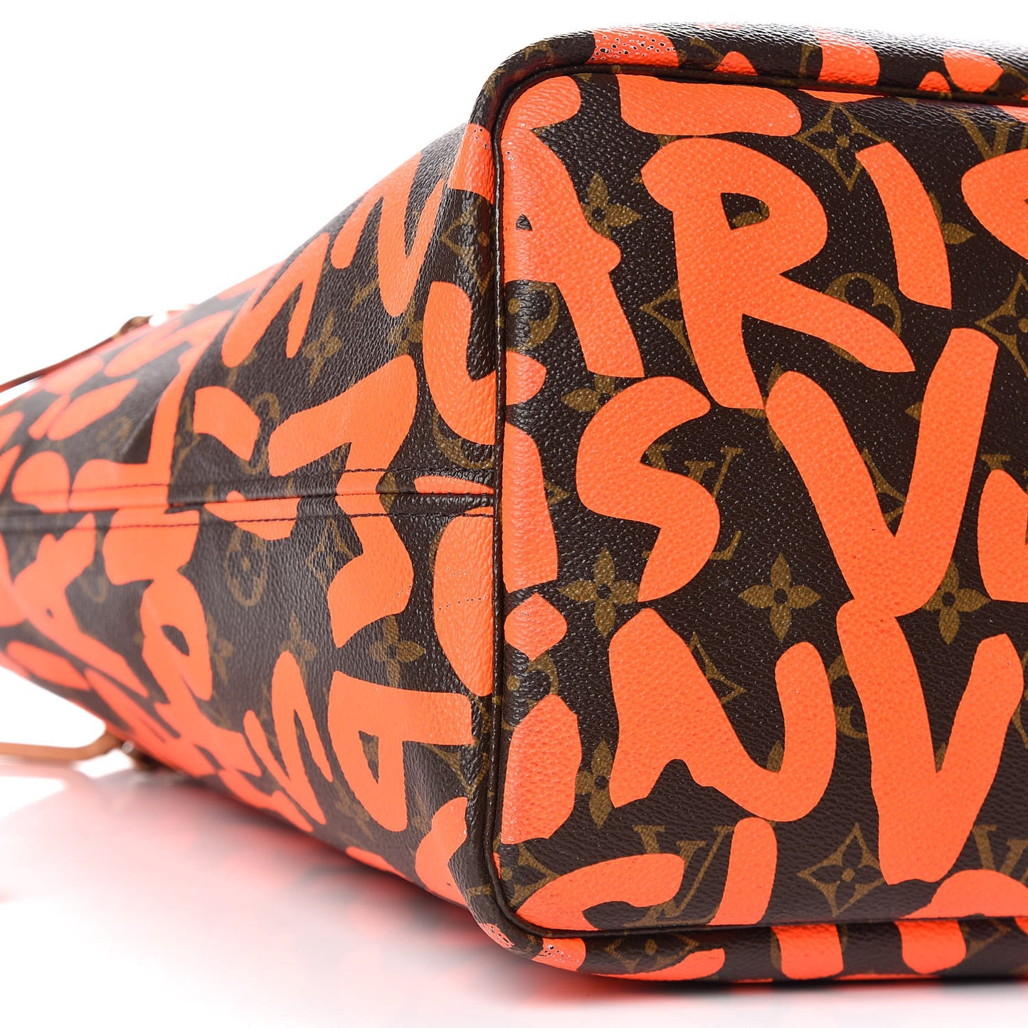 Monogram Graffiti Neverfull GM Orange