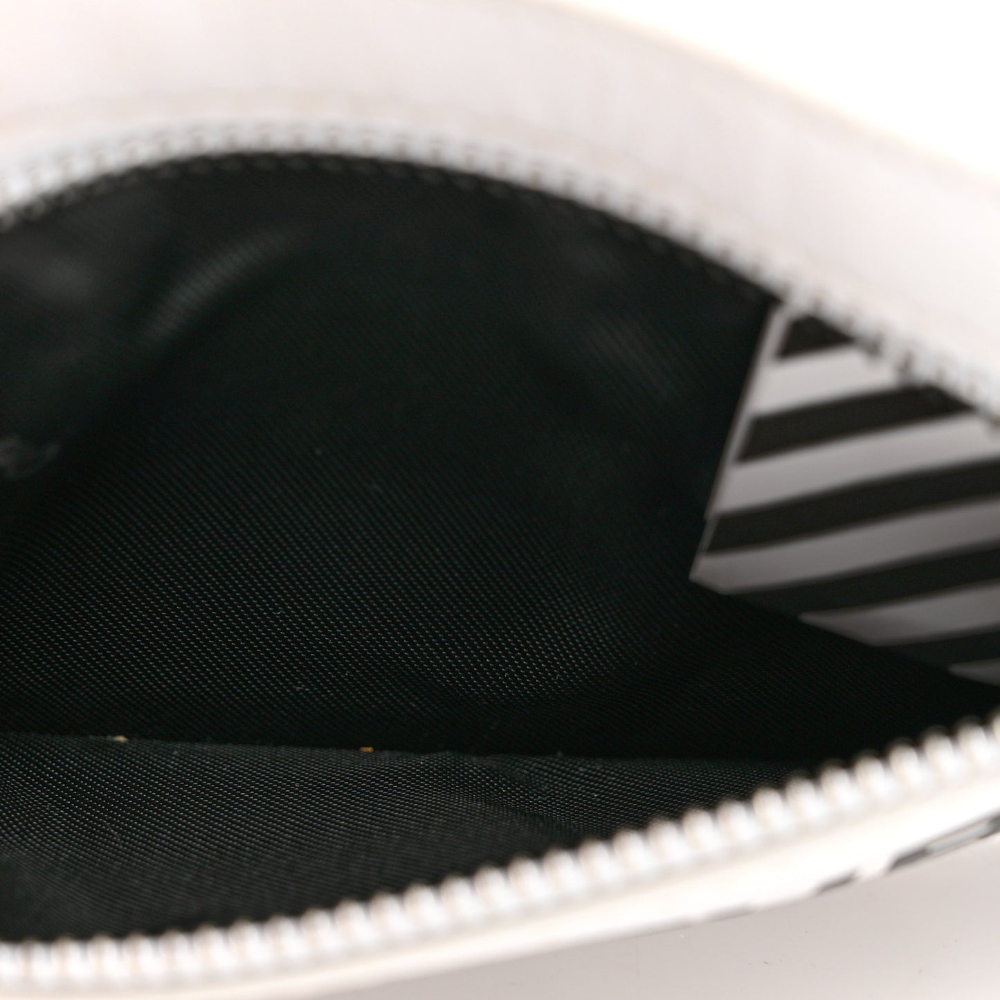 Calfskin Sculpture Belt Bag White