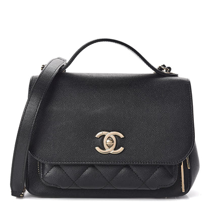 Chanel Caviar Quilted Small Business Affinity Flap Black 1 of 12