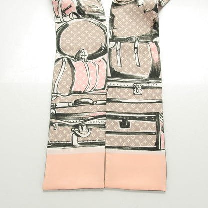 Louis Vuitton Silk Monogram Trunks Bandeau Rose Poudre 3 of 5