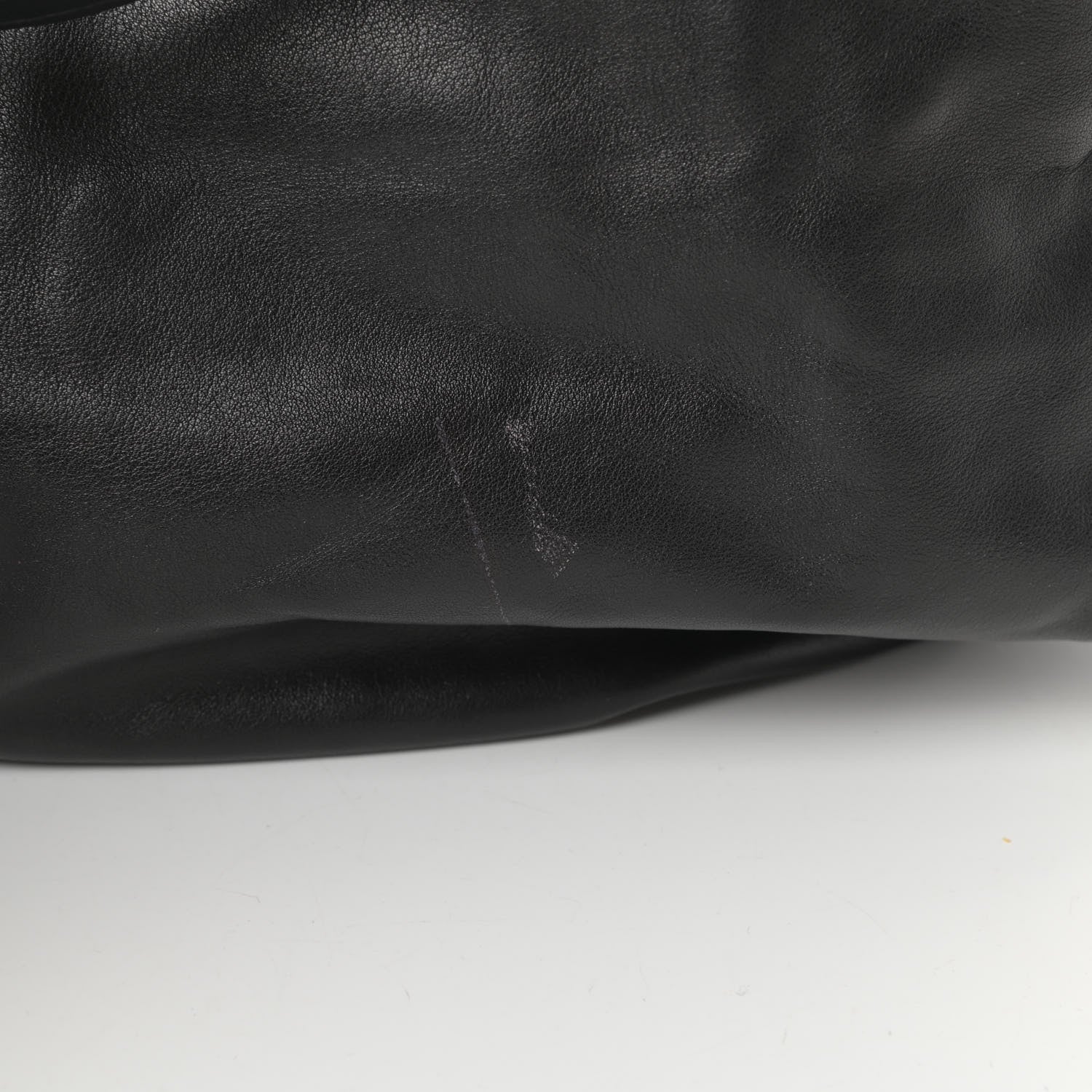 Prada Soft Calfskin Pleated Hobo Black 15 of 15