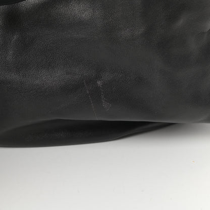 Prada Soft Calfskin Pleated Hobo Black 15 of 15