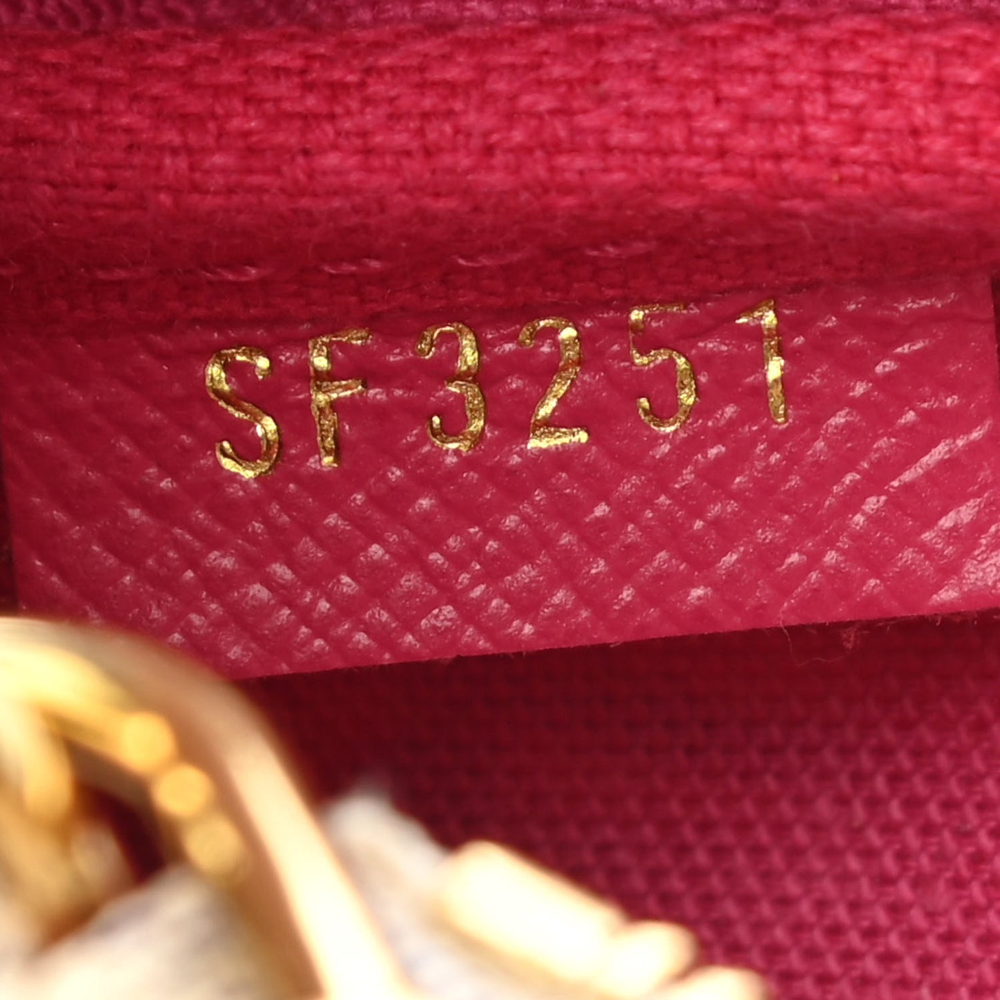 Damier Azur 2021 Christmas Animation Hollywood Mini Pochette Accessories Fuchsia