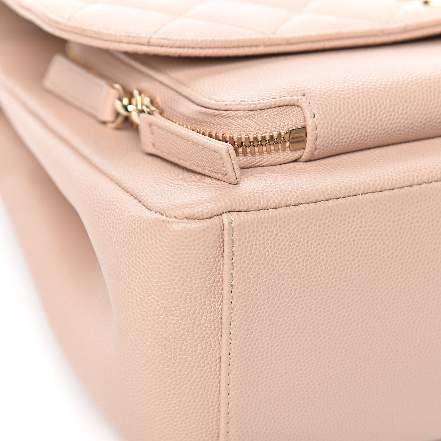 Chanel Caviar Quilted Large Business Affinity Flap Beige 8 of 17