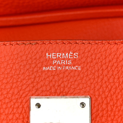 Hermes Togo BIRKIN 30 Feu 6 of 12