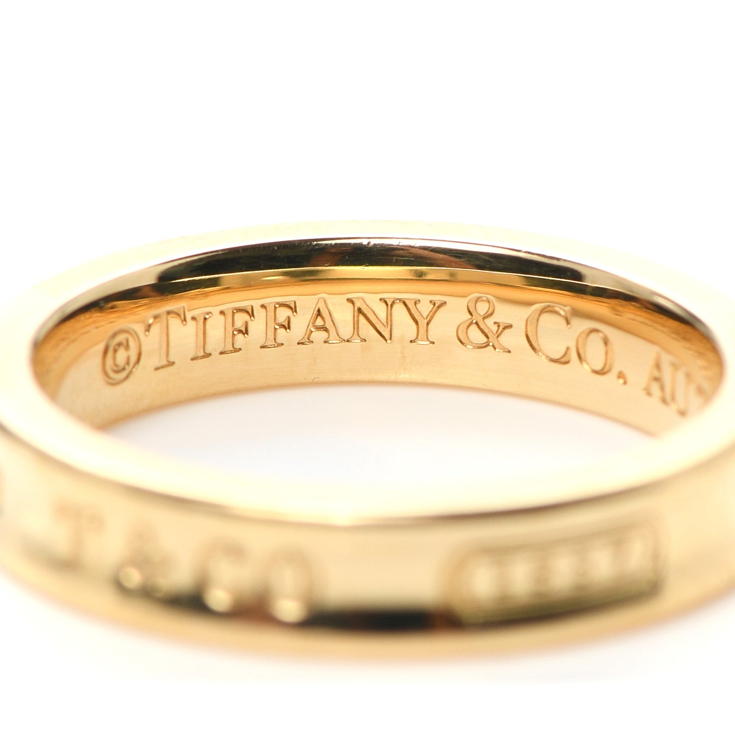18K Yellow Gold Narrow 1837 Ring 52 6