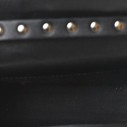 Valentino Garavani Grained Calfskin Rockstud Crossbody Bag Black 5 of 9