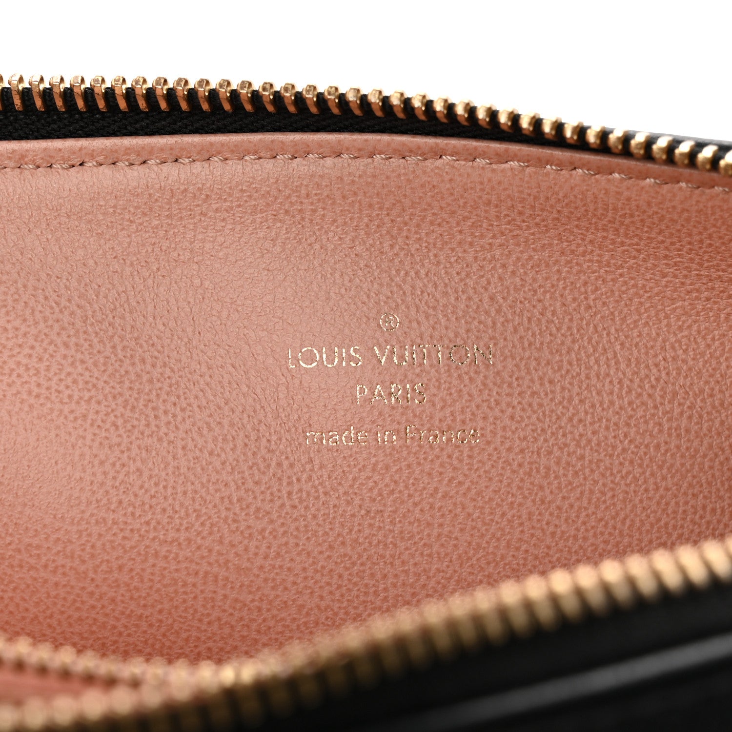 Louis Vuitton Lambskin Embossed Monogram Coussin PM Black 5 of 8