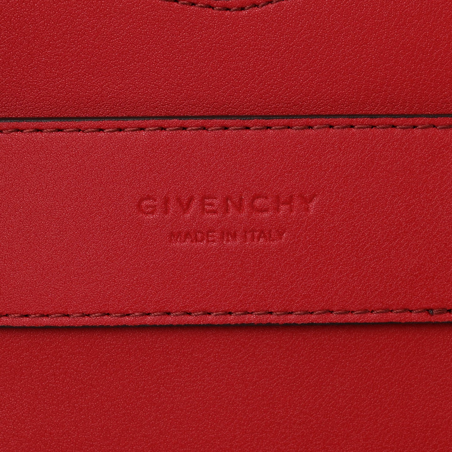 Calfskin Medium GV Shopper Tote Dark Red