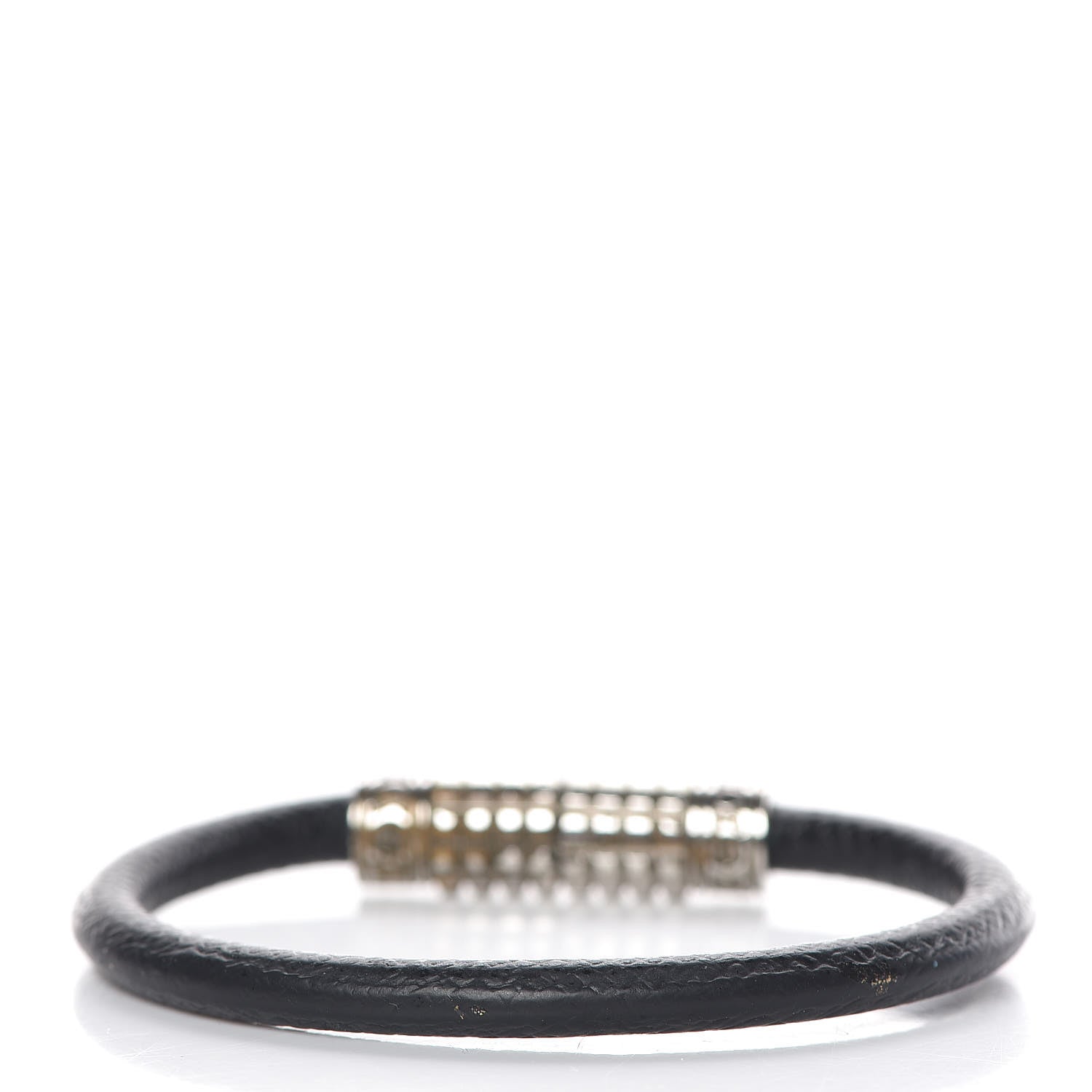 Louis Vuitton Taiga Digit Bracelet 17 Black 3 of 6