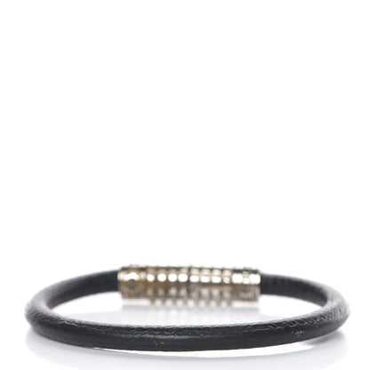 Louis Vuitton Taiga Digit Bracelet 17 Black 3 of 6