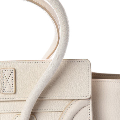 Celine Goatskin Micro Luggage White 13 of 22