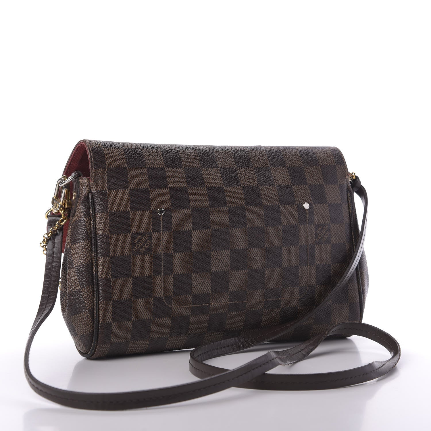 Louis Vuitton Damier Ebene Favorite MM 3 of 9
