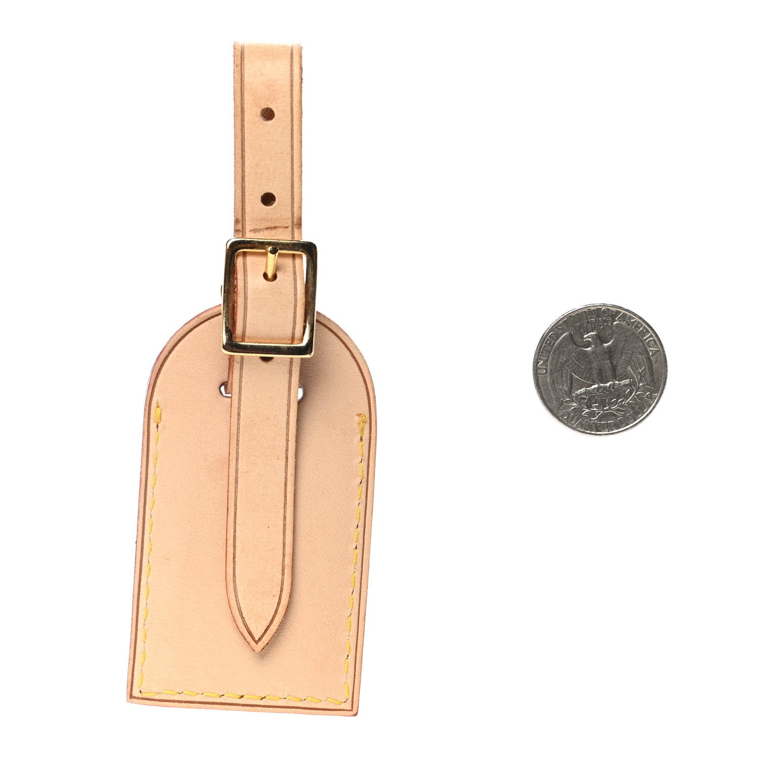Louis Vuitton Vachetta Luggage Tag 2 of 6