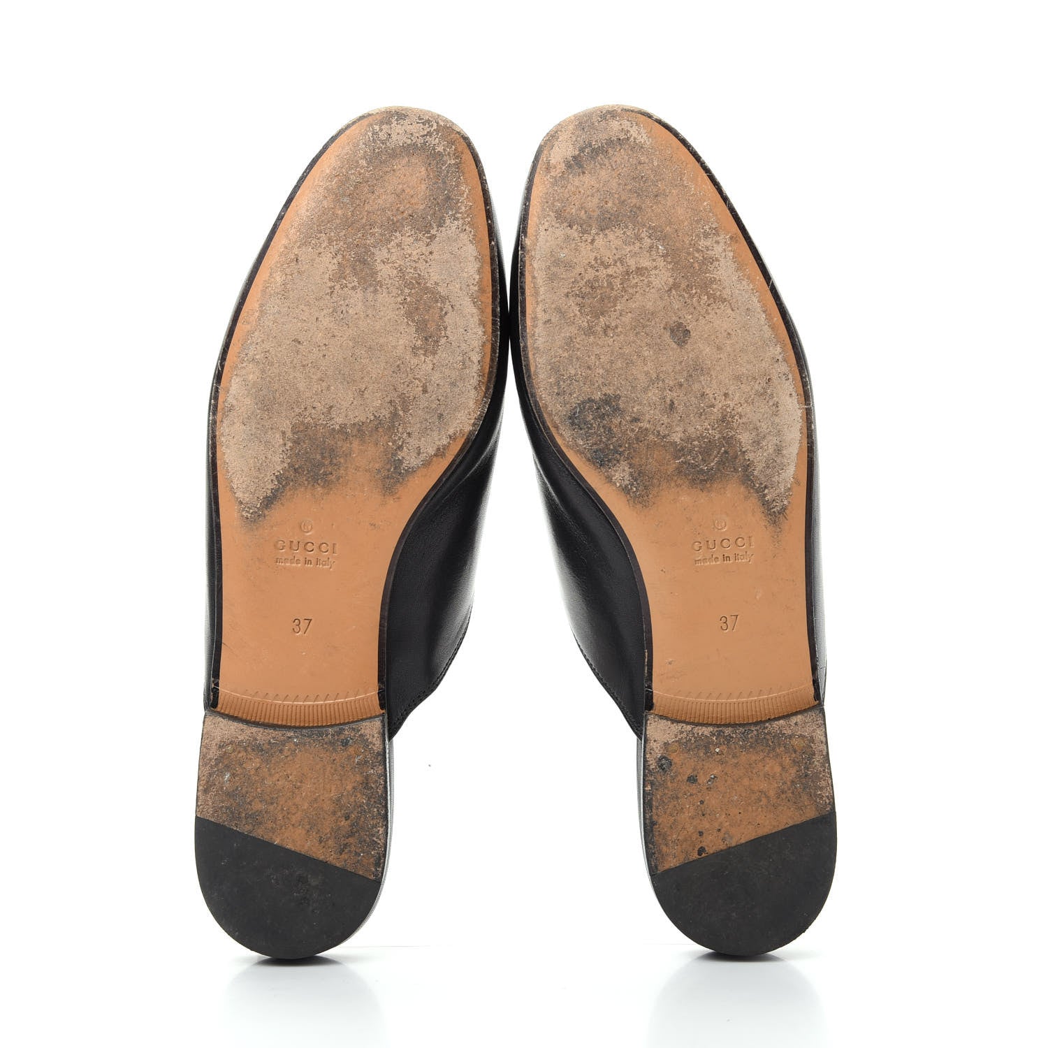 Gucci Calfskin Womens Princetown Slippers 37 Black 6 of 11