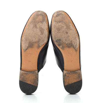 Gucci Calfskin Womens Princetown Slippers 37 Black 6 of 11