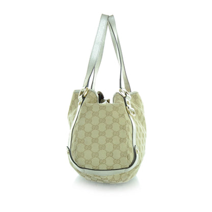 Gucci Monogram Medium Abbey Shoulder Bag Metallic 5 of 12