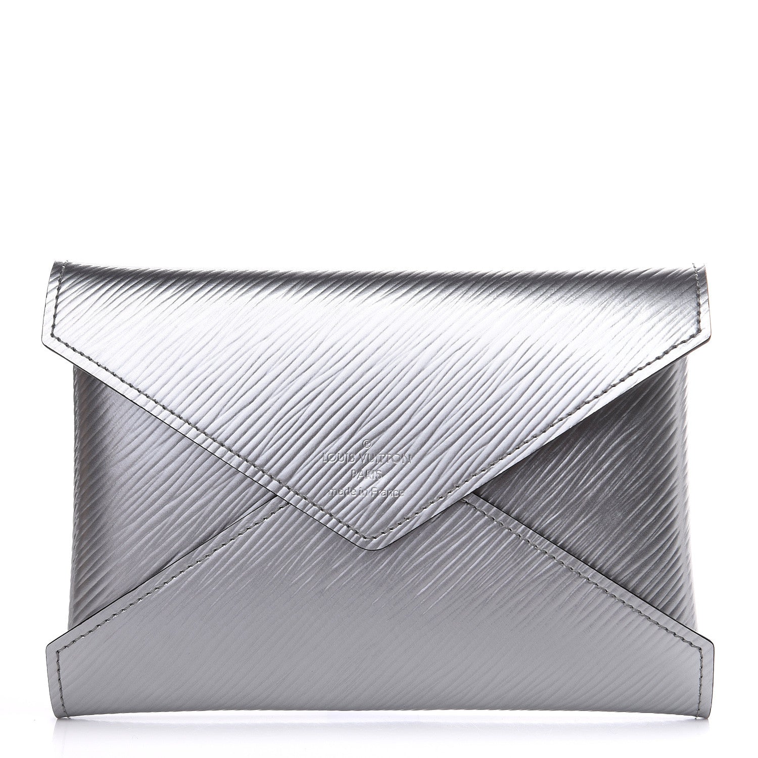Louis Vuitton Metallic Epi Medium Kirigami Pochette Insert Silver 1 of 6
