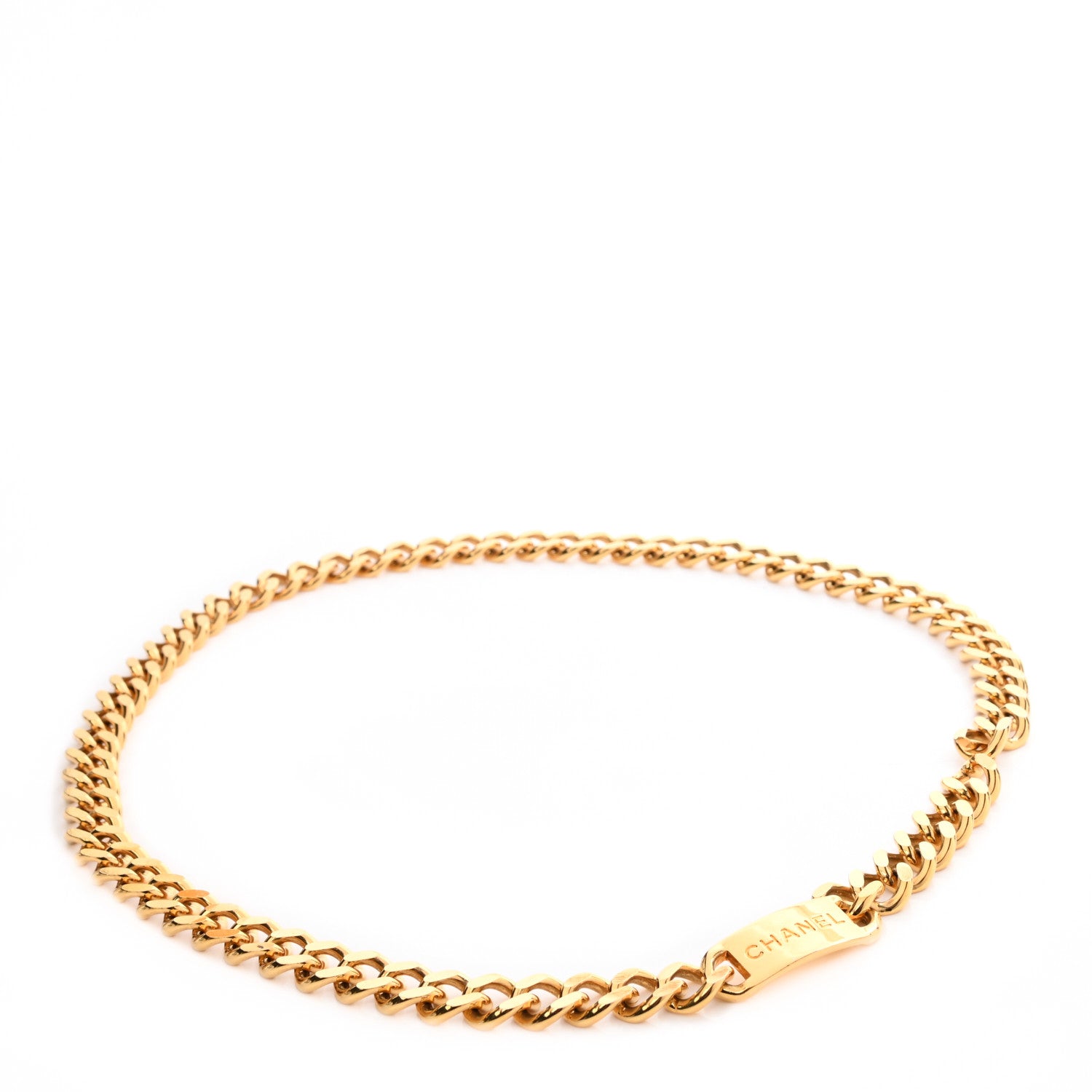 Chanel Chain CC Medallion Belt Gold 1 of 6