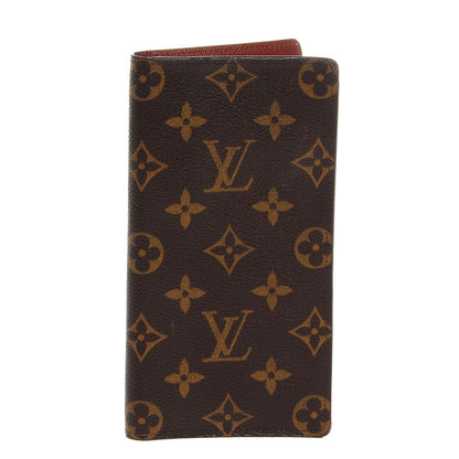 Louis Vuitton Monogram Porte Valeurs Checkbook Wallet 1 of 7