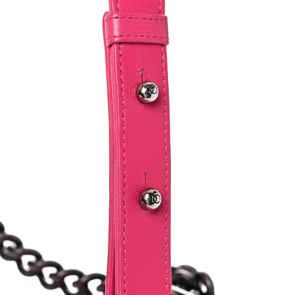 Chanel Lambskin Quilted Medium Boy Flap Pink 13 of 13