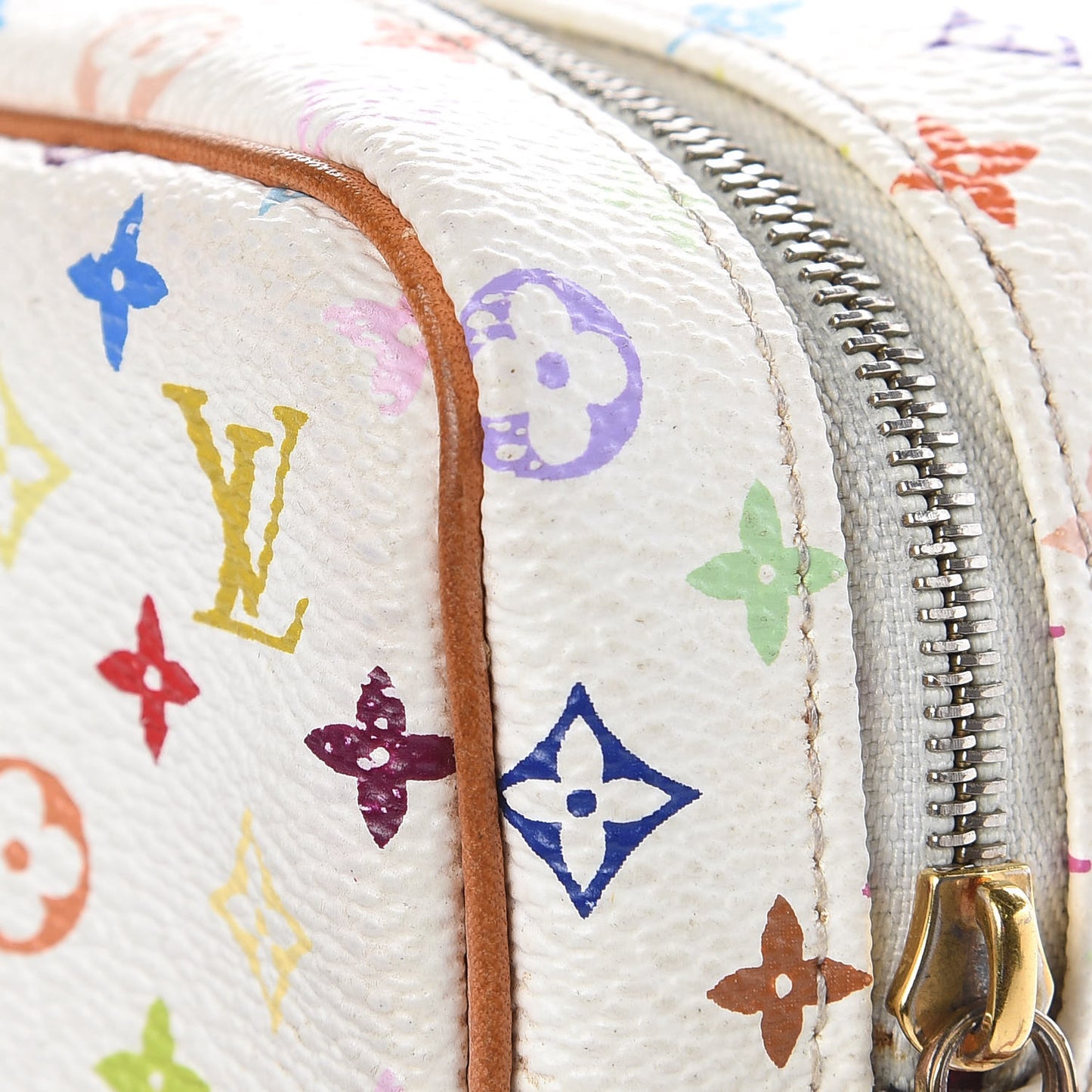Monogram Multicolor Trousse Wapity White