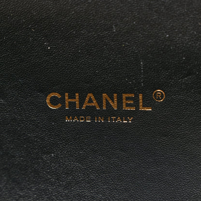 Chanel Lambskin Shearling CC Muff Flap Bag Black 6 of 13