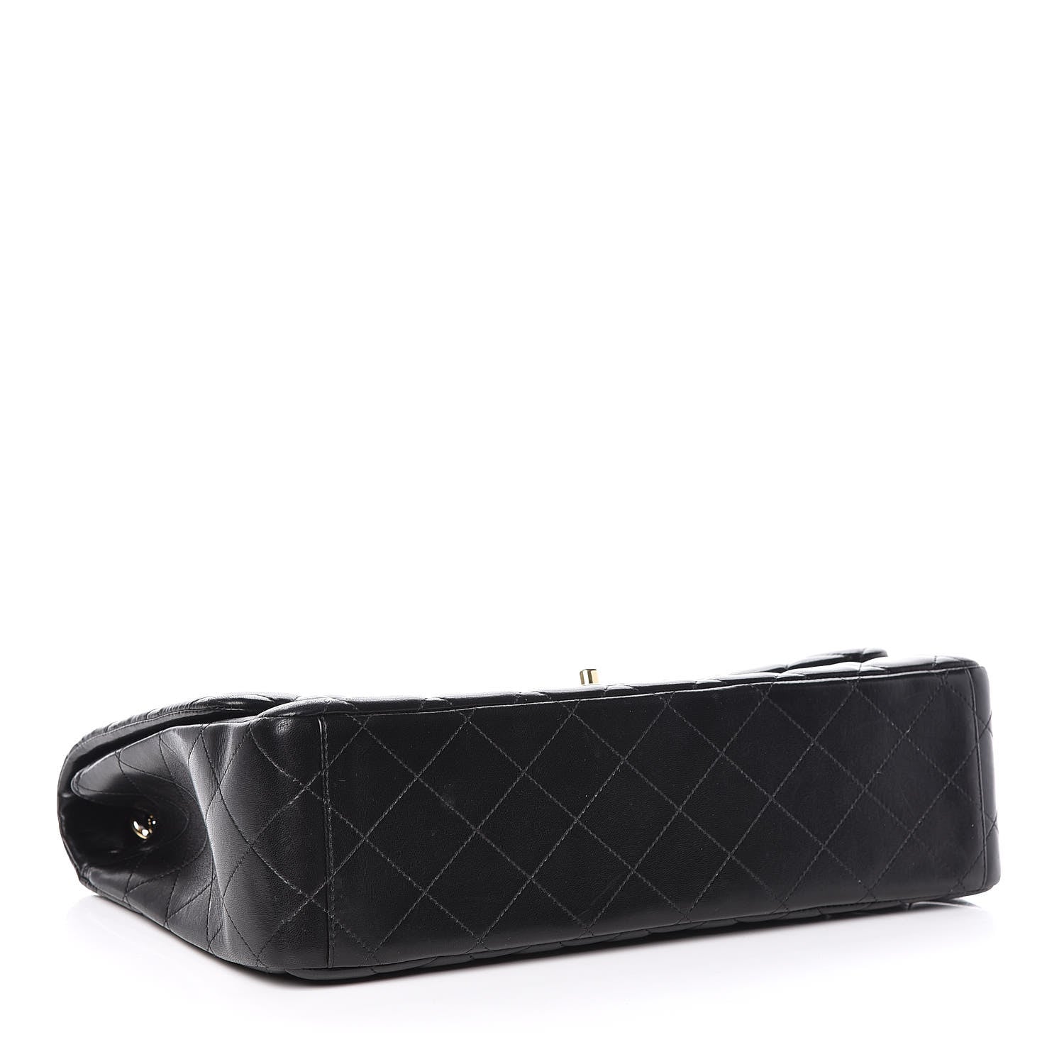 Chanel Lambskin Quilted Maxi Single Flap Black 5 of 14