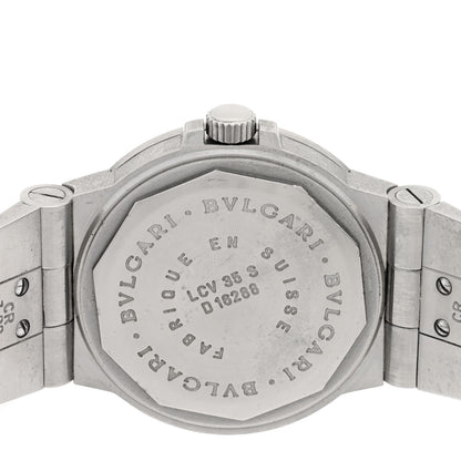 Bulgari Stainless Steel 35mm Diagono Automatic Watch 4 of 4