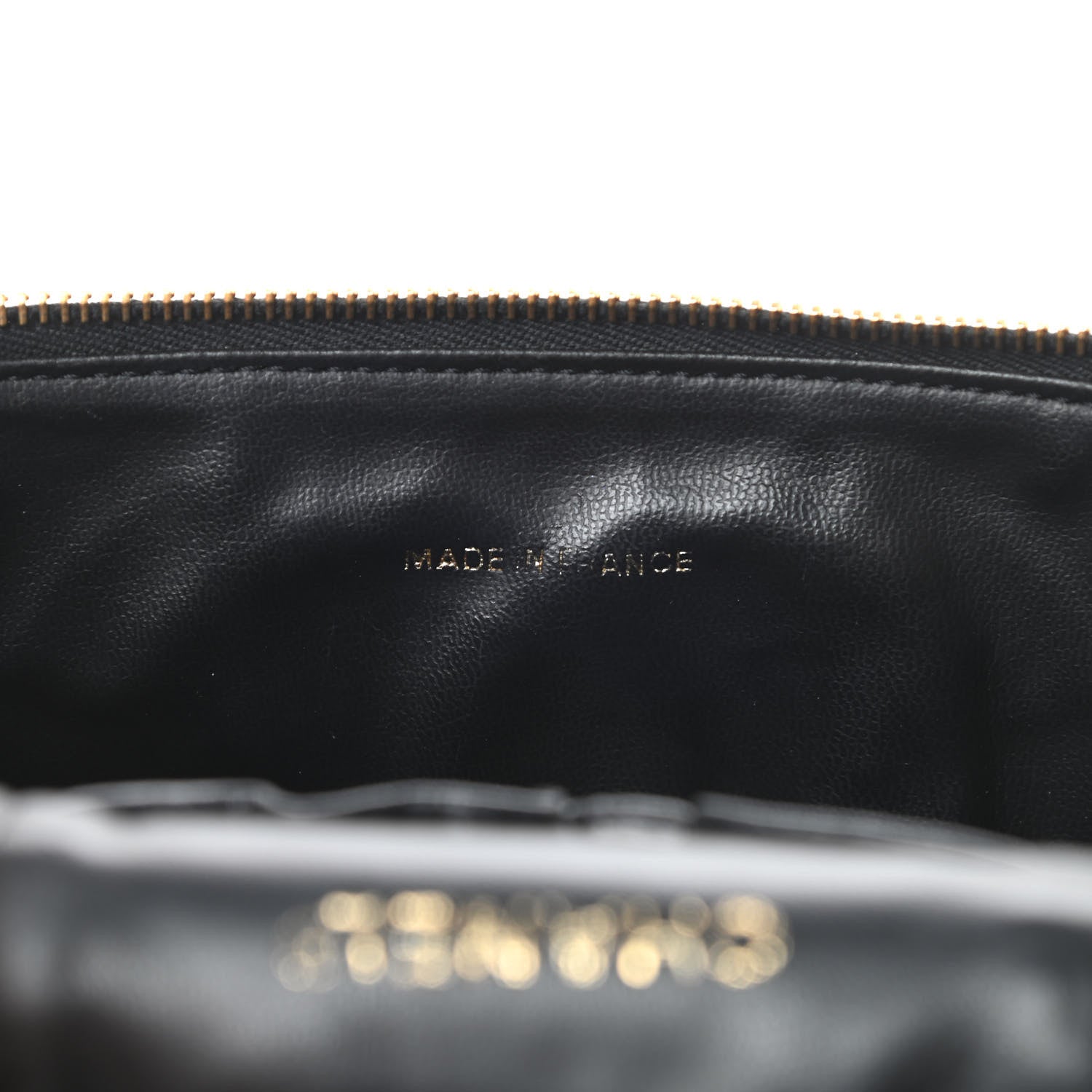 Chanel Caviar Vanity Cosmetic Case Black 7 of 9