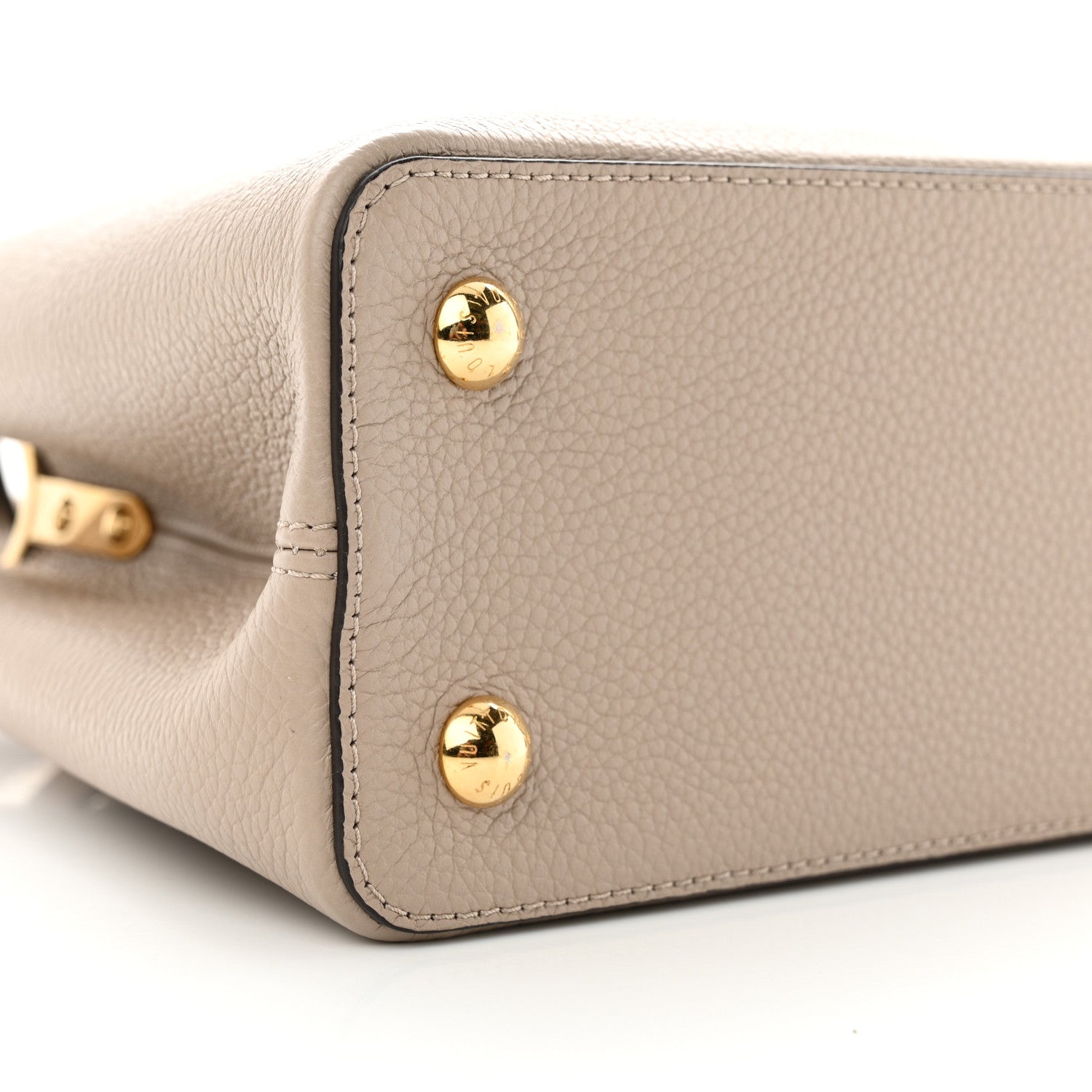 Louis Vuitton Taurillon Capucines PM Galet 8 of 12