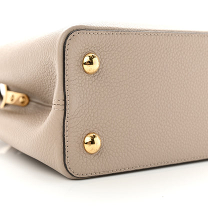 Louis Vuitton Taurillon Capucines PM Galet 8 of 12