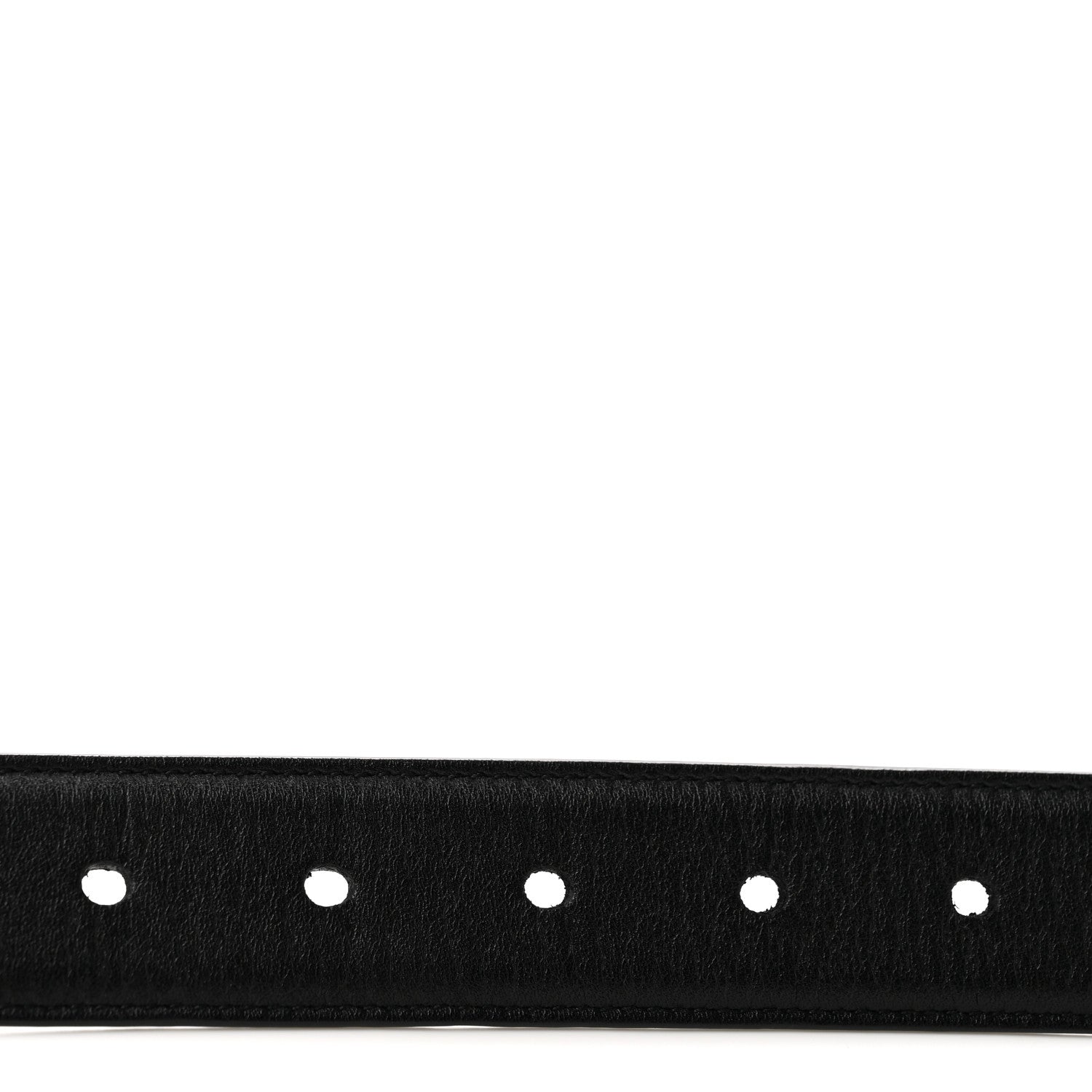 Saint Laurent Lambskin Monogram Cassandre Square Buckle Belt 70 28 Black 3 of 8
