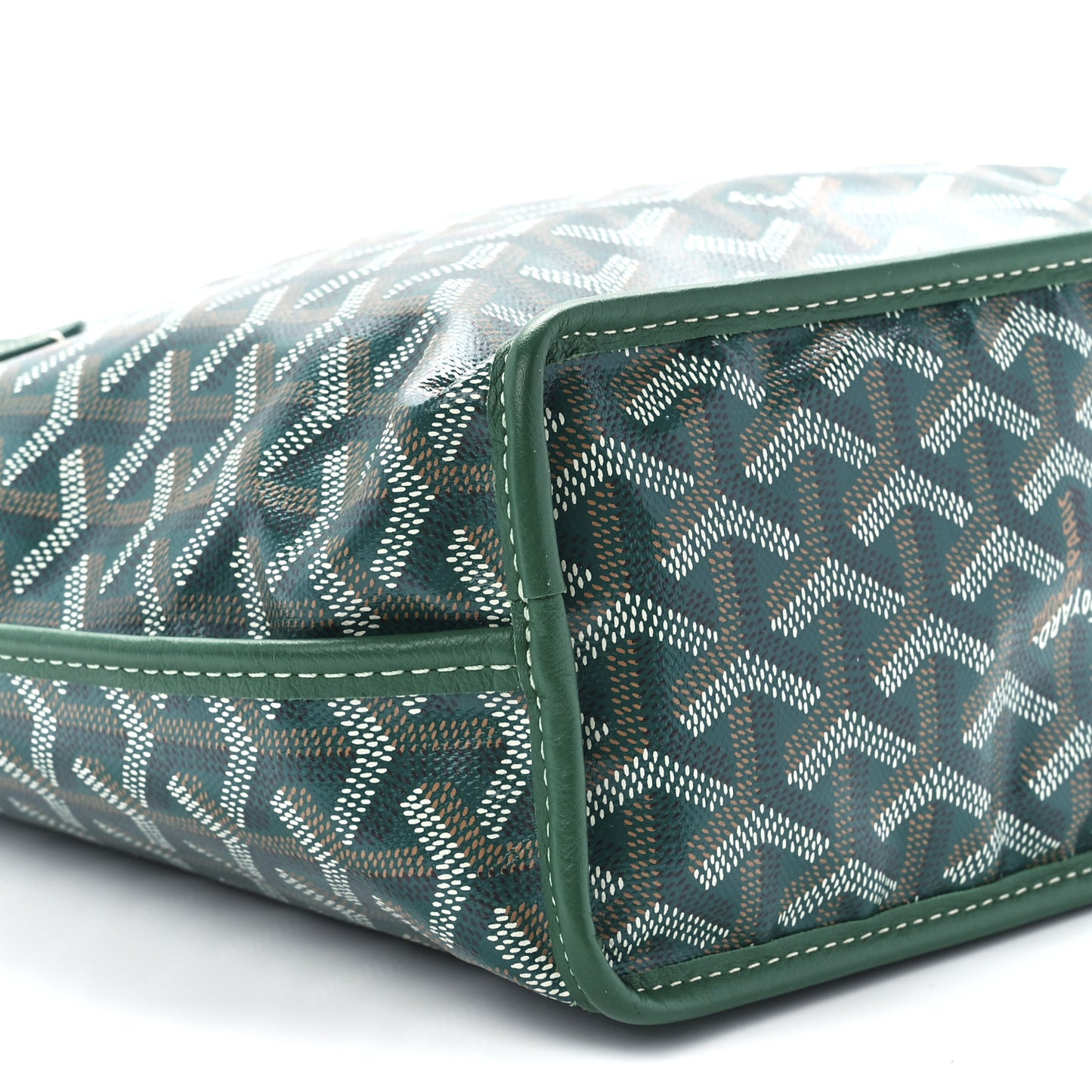 Goyardine Reversible Mini Anjou Green