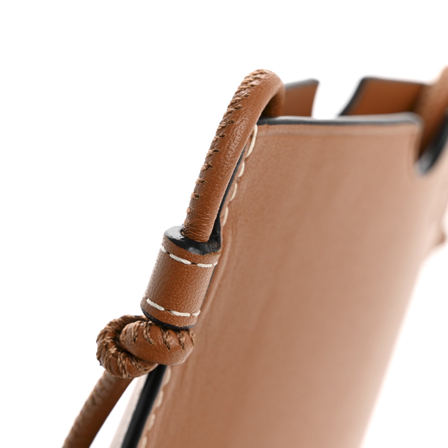 Loewe Smooth Calfskin Anagram Phone Pouch Tan 1752608 – FASHIONPHILE