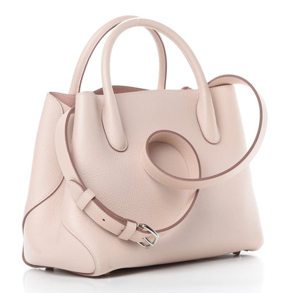 Christian Dior Supple Grained Calfskin Medium Open Bar Tote Rose Poudre 3 of 10