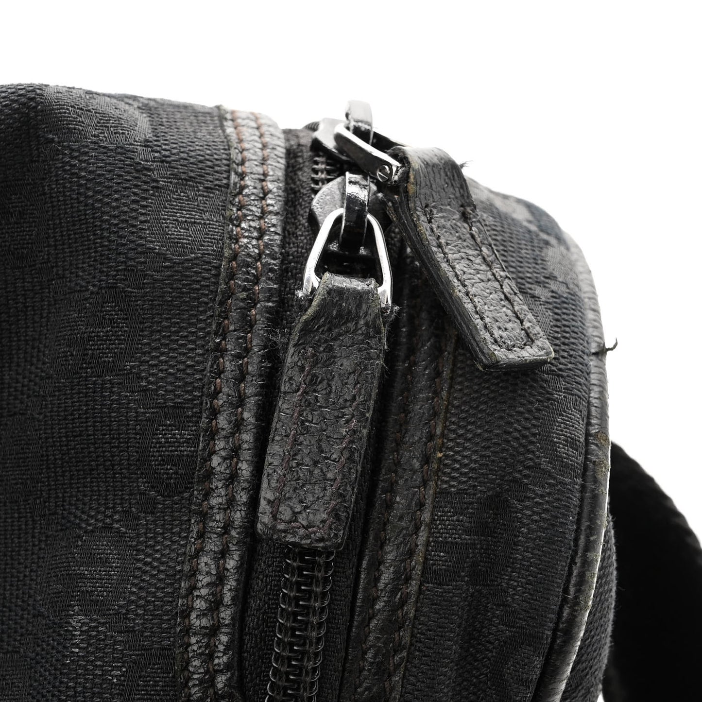 Monogram Large Diaper Bag Black