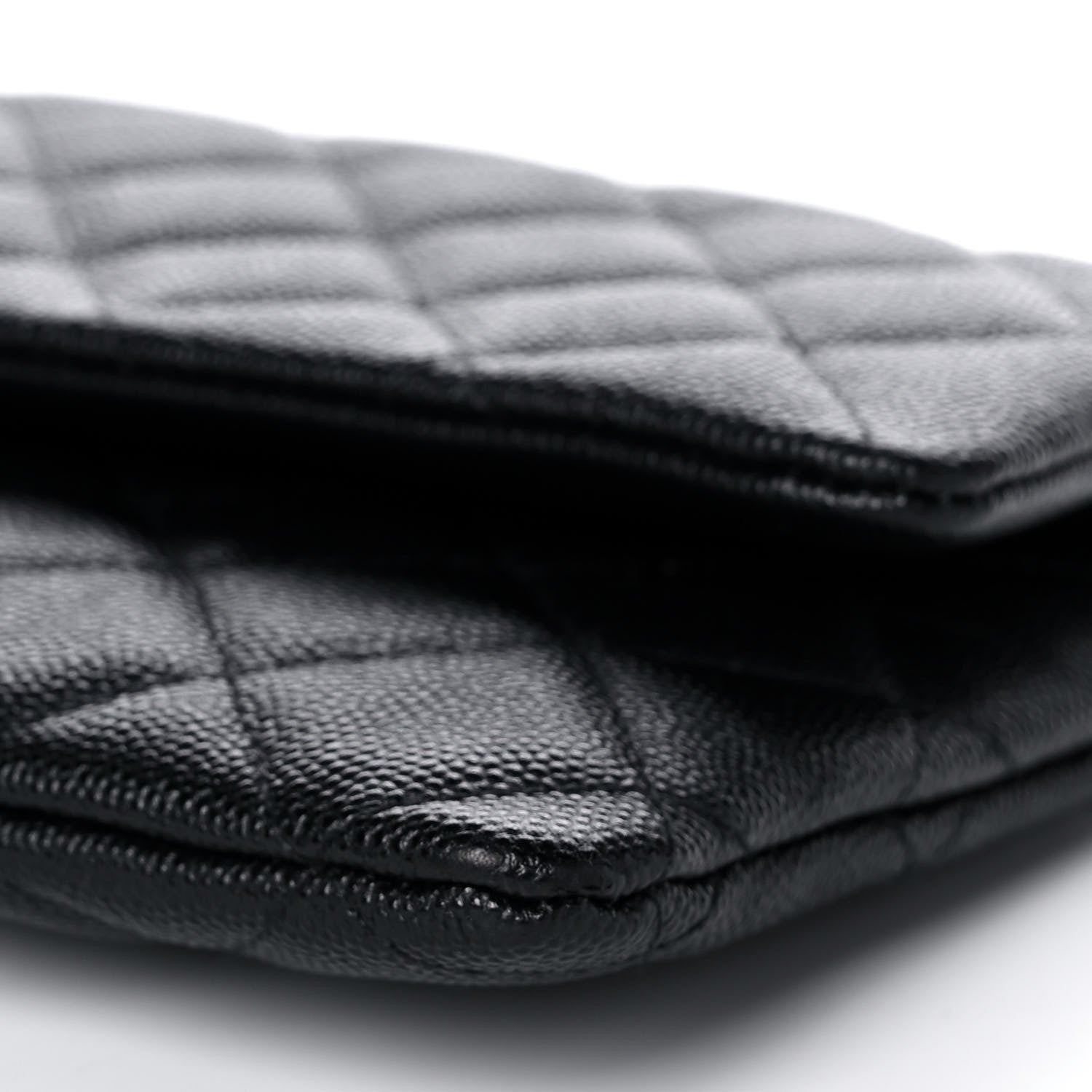 Chanel Caviar Quilted Flap Clutch Black 9 of 9
