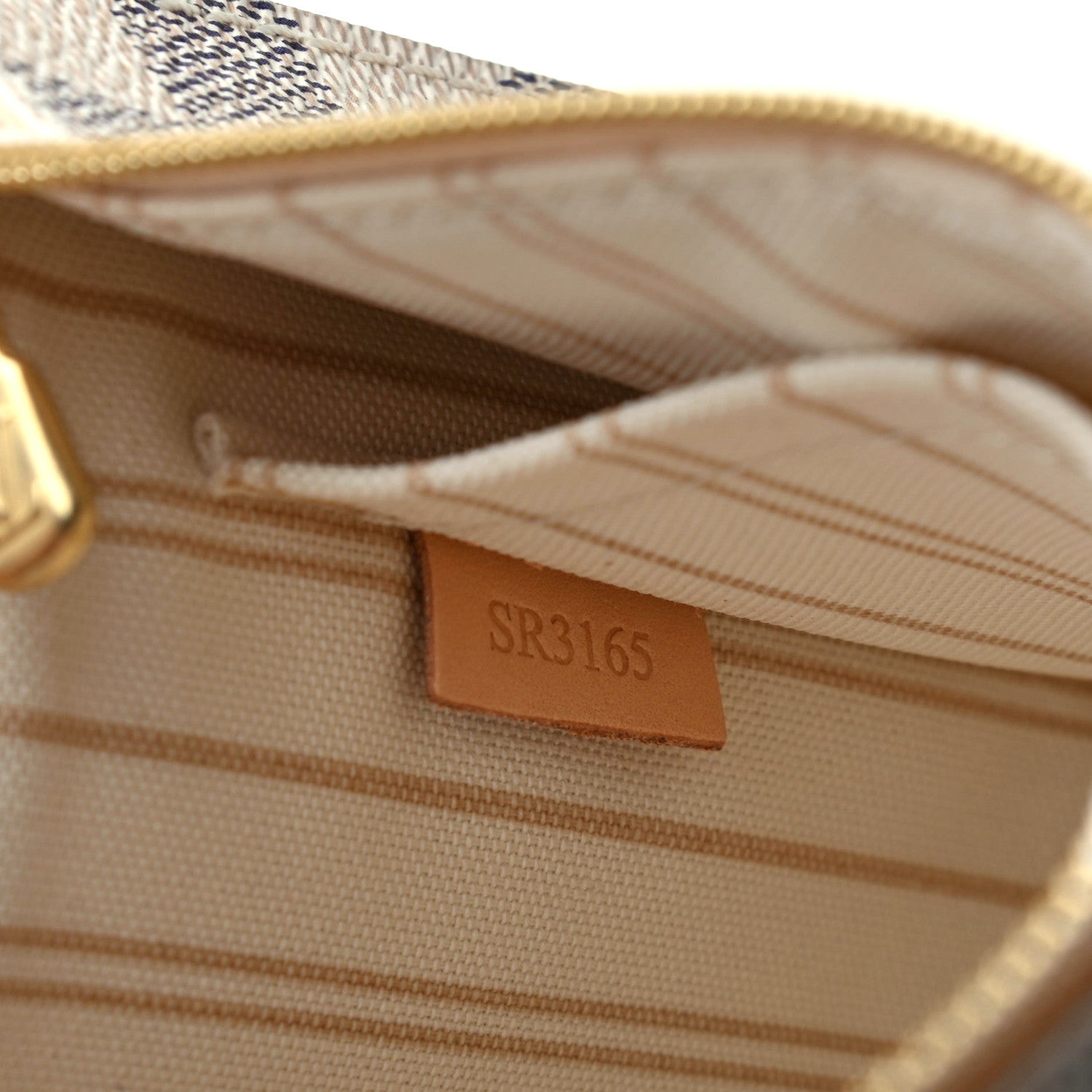 Louis Vuitton Damier Azur Neverfull MM GM Pochette 7 of 7