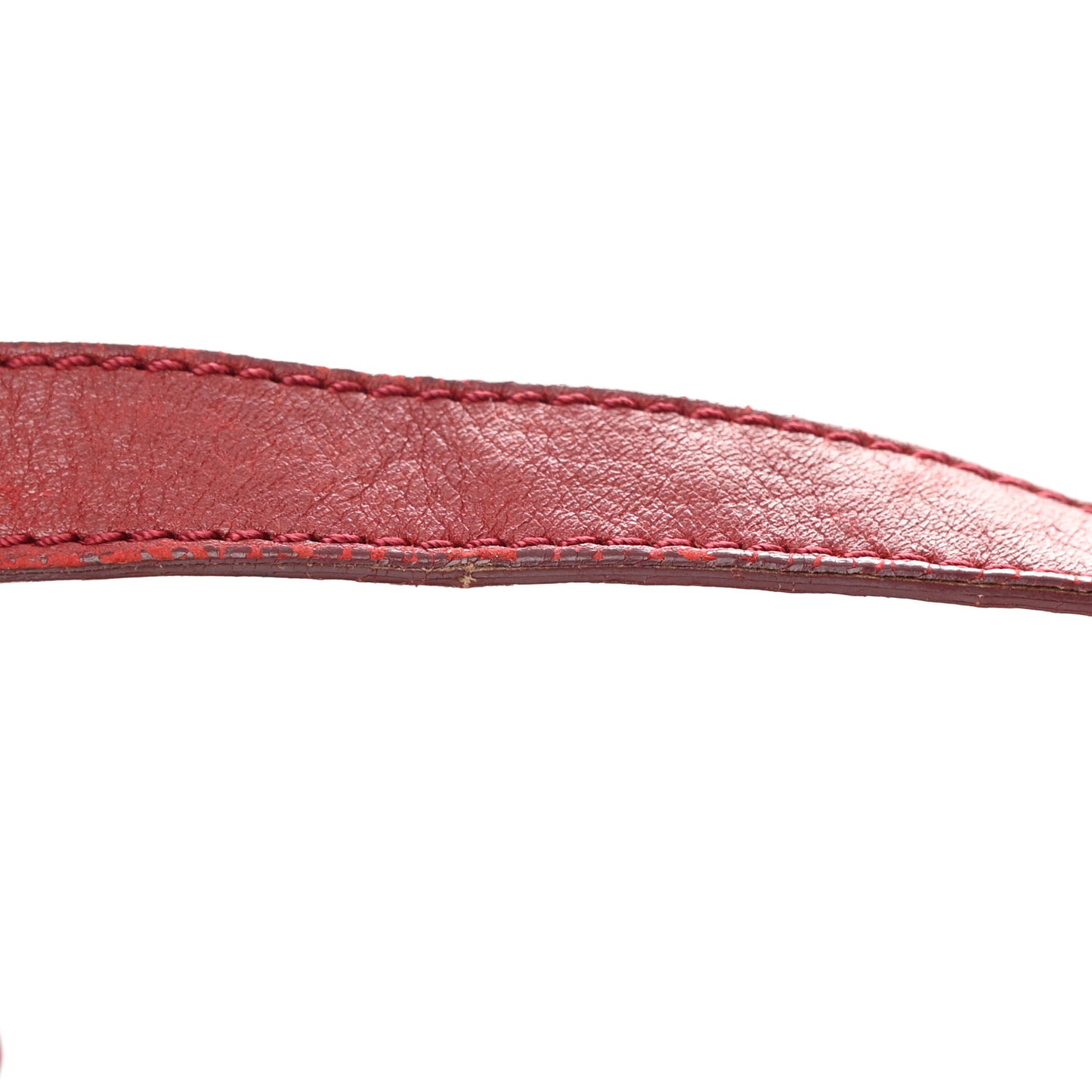 Calfskin Baguette Red