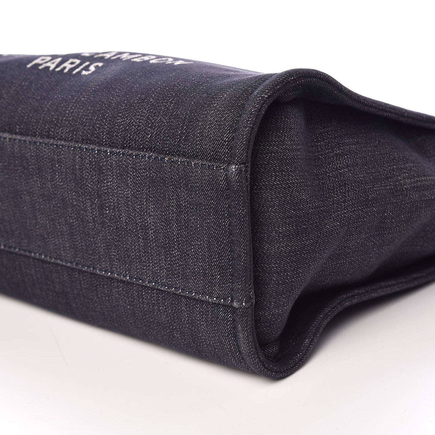 Denim Small Deauville Tote Dark Blue
