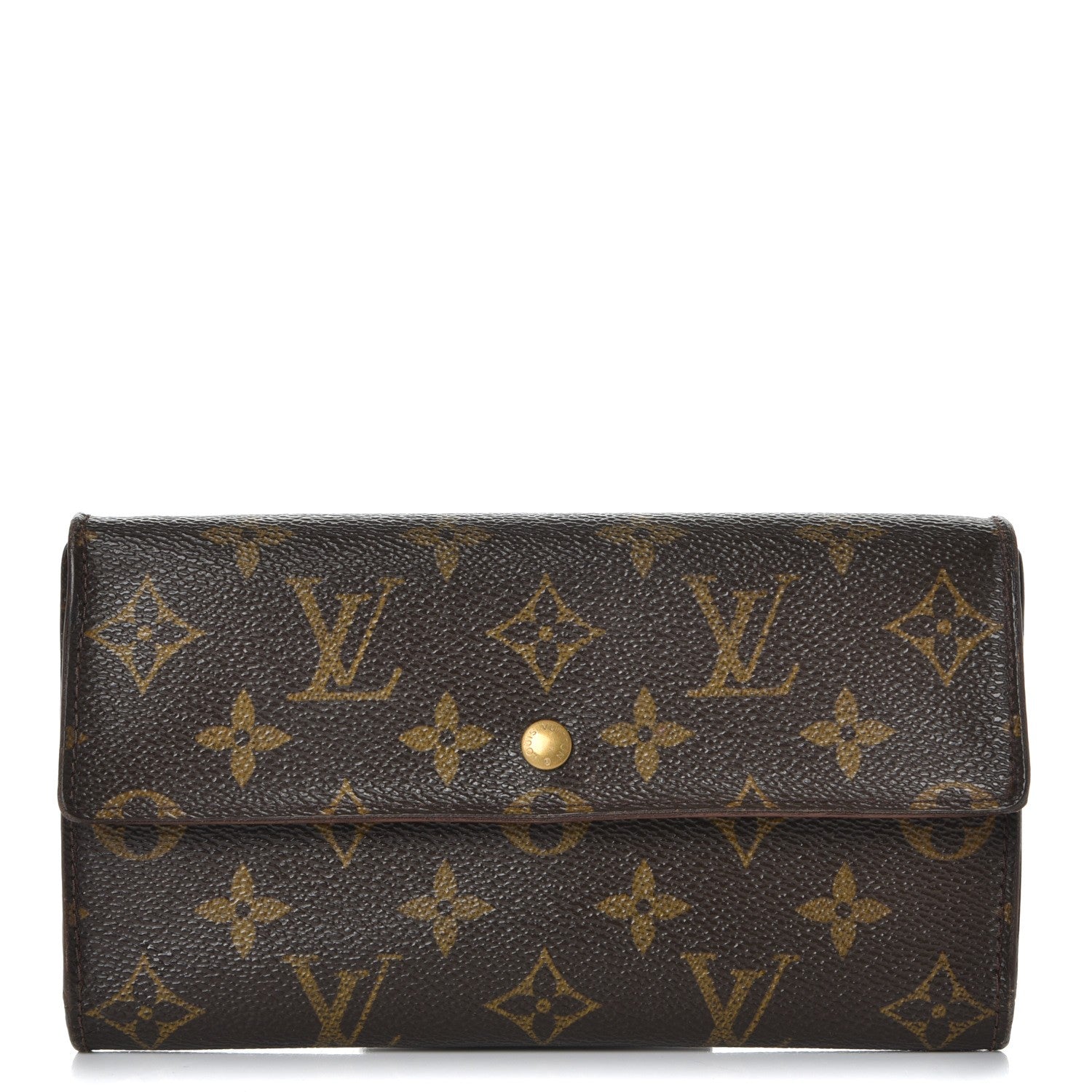 Louis Vuitton Monogram Porte Tresor International Wallet 1 of 11