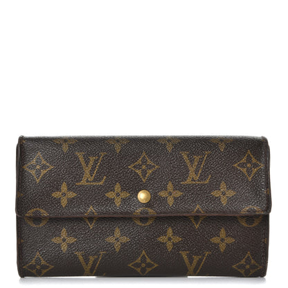 Louis Vuitton Monogram Porte Tresor International Wallet 1 of 11